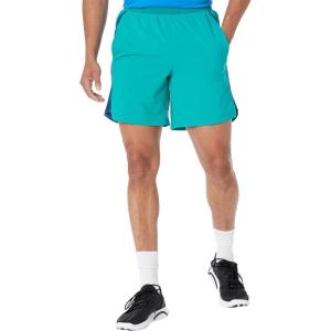 imageUnder Armour Mens Launch Stretch Woven 2in1 ShortsCerulean 452Reflective