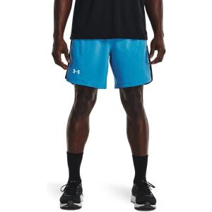 imageUnder Armour Mens Launch Stretch Woven 2in1 ShortsCruise Blue 899Reflective