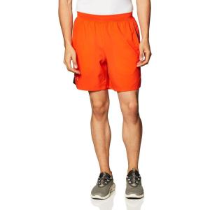 imageUnder Armour Mens Launch Stretch Woven 2in1 ShortsDark Orange 860Reflective