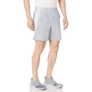 imageUnder Armour Mens Launch Stretch Woven 2in1 ShortsHalo Gray 015Reflective