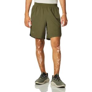 imageUnder Armour Mens Launch Stretch Woven 2in1 ShortsMarine Od Green 390Reflective