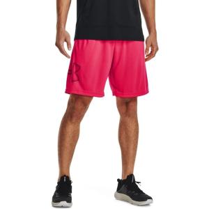 imageUnder Armour Mens Launch Stretch Woven 2in1 ShortsPenta Pink 975Reflective