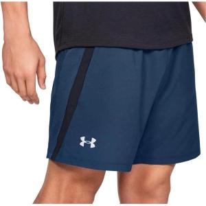 imageUnder Armour Mens Launch Stretch Woven 2in1 ShortsPetrol Blue Black