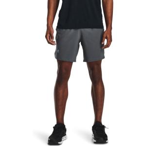 imageUnder Armour Mens Launch Stretch Woven 2in1 ShortsPitch GrayReflective