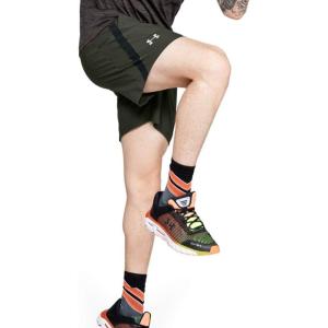 imageUnder Armour Mens Launch Stretch Woven 2in1 ShortsTeal Vibe Pitch Gray