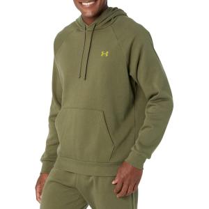 imageUnder Armour Mens Rival Fleece Hoodie390 Marine Od Green   Green Tonic