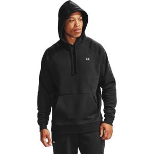 imageUnder Armour Mens Rival Fleece HoodieBlack 001Onyx White