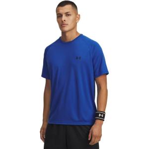 imageUnder Armour Mens Velocity 20 Short Sleeve T Shirt432 Tech Blue   Black