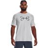 imageUnder Armour Mens Fish Hook Logo Tee016 Halo Gray  Pitch Gray  Pitch Gray