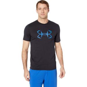 imageUnder Armour Mens Fish Hook Logo TeeBlack 001Blue Strike
