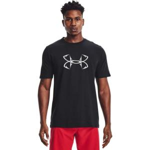 imageUnder Armour Mens Fish Hook Logo TeeBlack 003Halo Gray