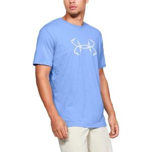 imageUnder Armour Mens Fish Hook Logo TeeCarolina Blue