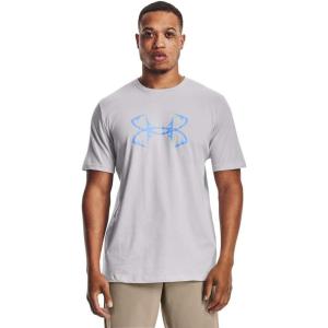 imageUnder Armour Mens Fish Hook Logo TeeHalo Gray 015Carolina Blue