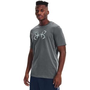 imageUnder Armour Mens Fish Hook Logo TeePitch Gray 012Realtree Cov3