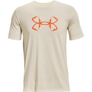 imageUnder Armour Mens Fish Hook Logo TeeStone 279Blaze Orange