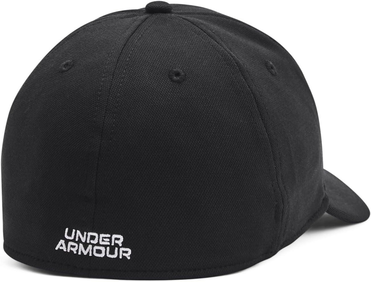 imageUnder Armour Mens Blitzing Cap Stretch Fit001 Black   White