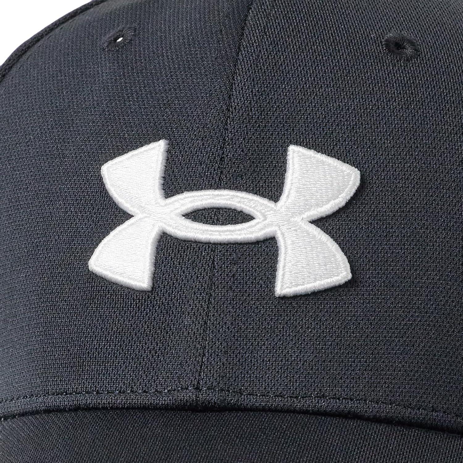 imageUnder Armour Mens Blitzing Cap Stretch Fit001 Black   White
