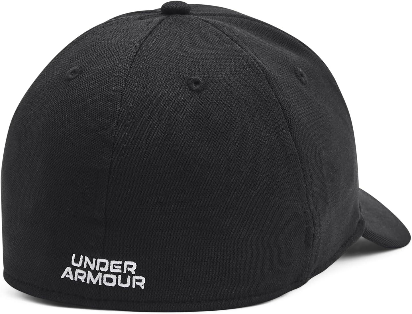 imageUnder Armour Mens Blitzing Cap Stretch Fit001 Black   White
