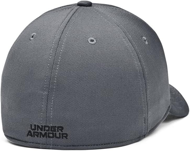 imageUnder Armour Mens Blitzing Cap Stretch Fit012 Pitch Gray   Black