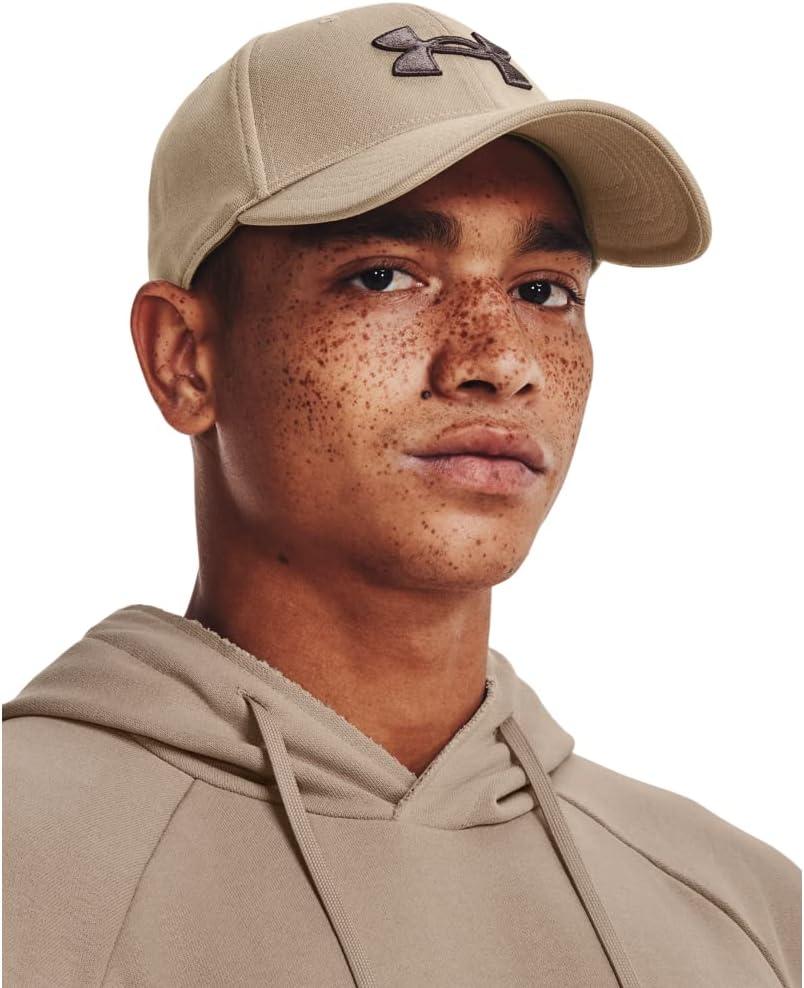 imageUnder Armour Mens Blitzing Cap Stretch Fit236 Sahara   Ash Taupe