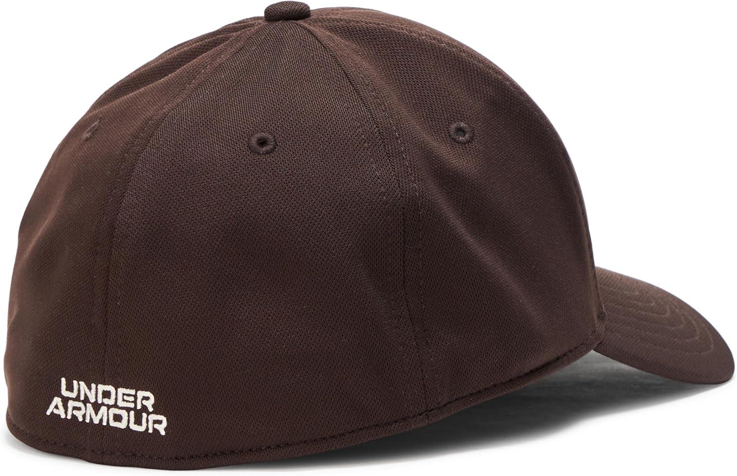 imageUnder Armour Mens Blitzing Cap Stretch Fit246 Kona Brown   Stone
