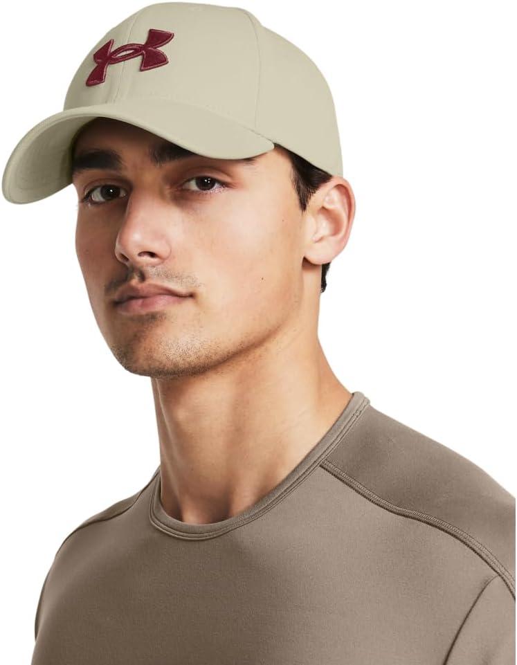 imageUnder Armour Mens Blitzing Cap Stretch Fit273 Silt   Cinna Red