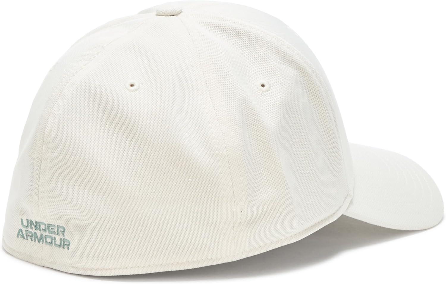 imageUnder Armour Mens Blitzing Cap Stretch Fit279 Stone   Silica Green