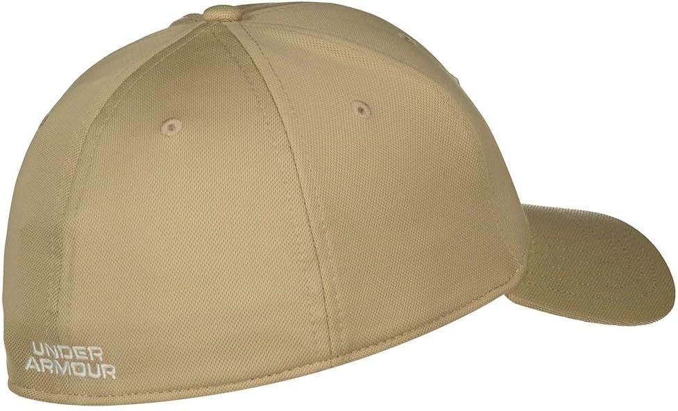 imageUnder Armour Mens Blitzing Cap Stretch Fit299 City Khaki   White Quartz