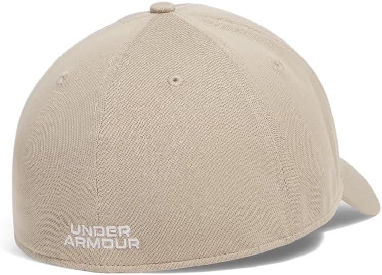 imageUnder Armour Mens Blitzing Cap Stretch Fit299 City Khaki   White Quartz