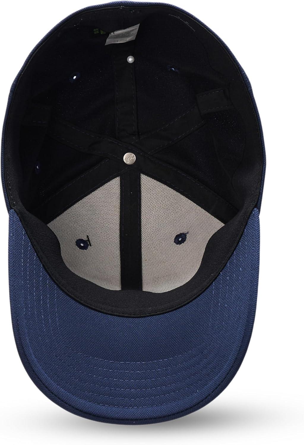 imageUnder Armour Mens Blitzing Cap Stretch Fit412 Midnight Navy   Team Kelly Green