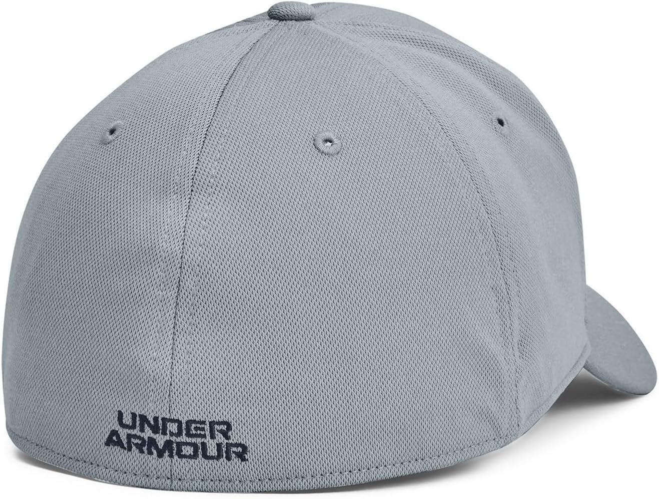 imageUnder Armour Mens Blitzing Cap Stretch Fit465 Harbor Blue   Downpour Gray