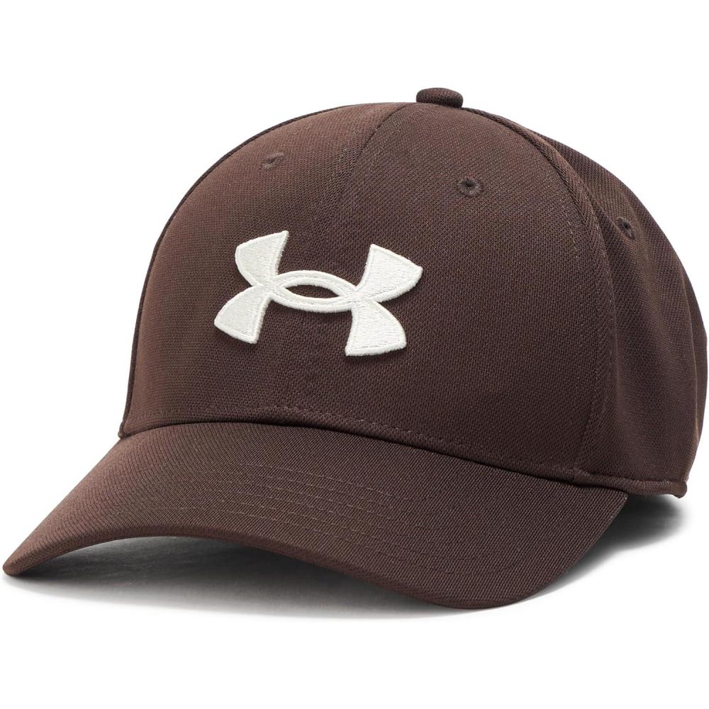 imageUnder Armour Mens Blitzing Cap Stretch Fit246 Kona Brown   Stone