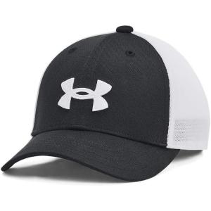 imageUnder Armour Boys Blitzing Trucker Hat001 Black  White  White