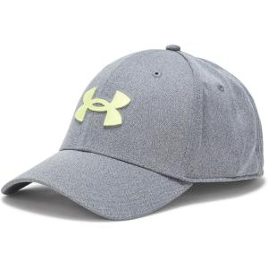 imageUnder Armour Mens Blitzing Cap Stretch Fit025 Castlerock   Sonic Yellow