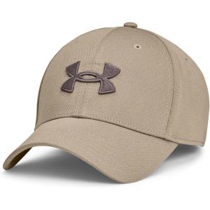 imageUnder Armour Mens Blitzing Cap Stretch Fit203 Timberwolf Taupe   Fresh Clay