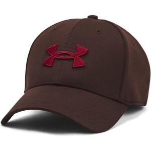imageUnder Armour Mens Blitzing Cap Stretch Fit227 Brown Obsidian   Cardinal