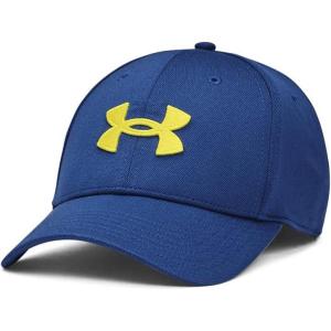 imageUnder Armour Mens Blitzing Cap Stretch Fit471 Blue Mirage   Starfruit
