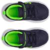 image:imageUnder Armour Baby Boys Infant Charged Assert 11 Alternate Closure410 Midnight NavyBlue BlurHyper Green