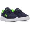 image:imageUnder Armour Baby Boys Infant Charged Assert 11 Alternate Closure410 Midnight NavyBlue BlurHyper Green