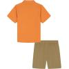 image:imageUnder Armour Boys 2Piece Short Sleeve TShirt and Shorts Set Outdoor Collection Orange Drift Tide 4