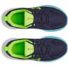 image:imageUnder Armour Boys Grade School Charged Assert 11 Running Shoes410 Midnight NavyBlue BlurHyper Green