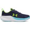 image:imageUnder Armour Boys Grade School Charged Assert 11 Running Shoes410 Midnight NavyBlue BlurHyper Green