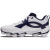 image:imageUnder Armour Boys Leadof Icon Low Rm Jr Baseball Cleats100 WhiteMidnight NavyMidnight Navy