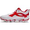 image:imageUnder Armour Boys Leadof Icon Low Rm Jr Baseball Cleats101 WhiteRedRed