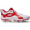 image:imageUnder Armour Boys Leadof Icon Low Rm Jr Baseball Cleats101 WhiteRedRed