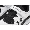 image:imageUnder Armour Boys Pre School Charged Assert 11 Alternate Closure100 WhiteBlackBlack