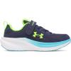 image:imageUnder Armour Boys Pre School Charged Assert 11 Alternate Closure410 Midnight NavyBlue BlurHyper Green