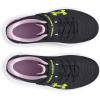 image:imageUnder Armour Kids Pre School Surge 4 Alternate Closure Running Shoes001 BlackPurple AceHigh Vis Yellow