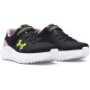 image:imageUnder Armour Kids Pre School Surge 4 Alternate Closure Running Shoes001 BlackPurple AceHigh Vis Yellow