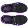 image:imageUnder Armour Kids Pre School Surge 4 Alternate Closure Running Shoes002 BlackLavishSalt Purple